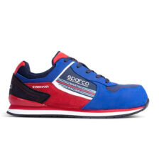 Zapato Gymkhana Montecarlo S3 ESD SRC HRO Azul-Rojo