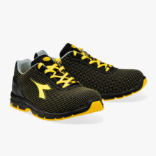Zapato Run Atom Low S3 SRC ESD Black-Yellow Croms
