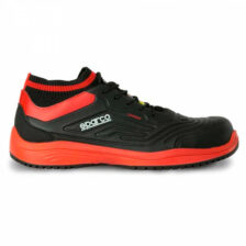 Zapato Legend Splitter S3 ESD Negro-Rojo
