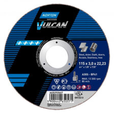 Disco de corte VULCAN Ultra Finos para metal inox